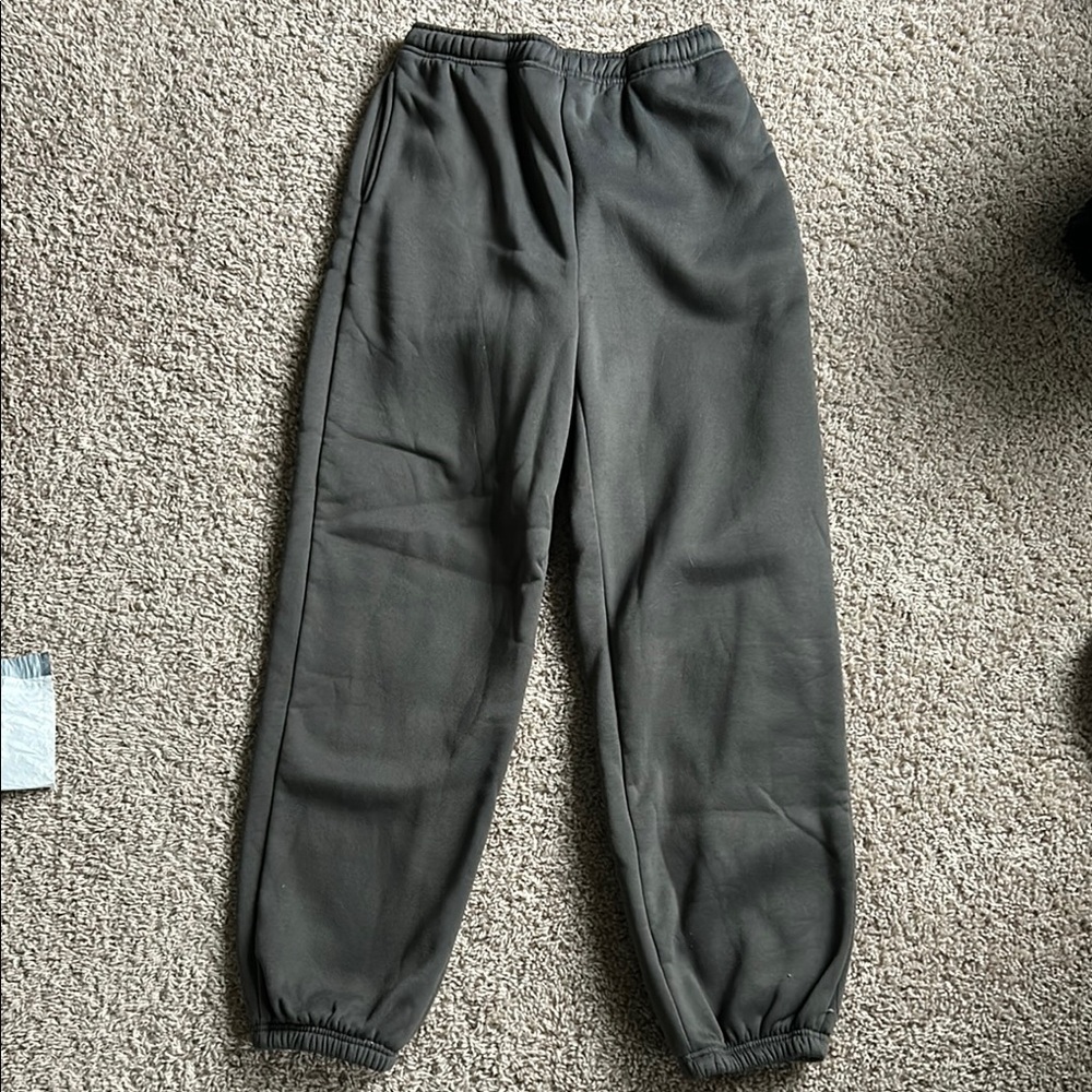 SHEIN Dark Gray Track Pants